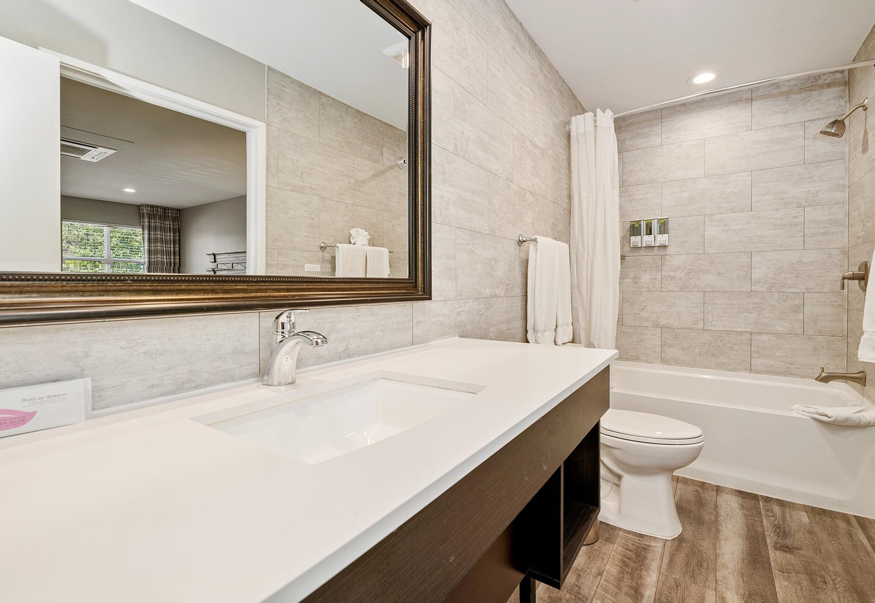 Big Bear Frontier | Big Bear Lake, California | bathroom