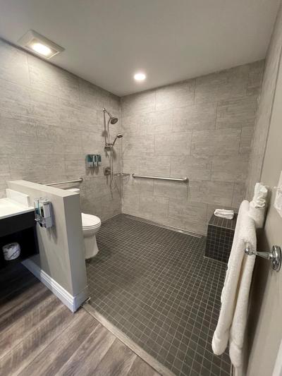 Big Bear Frontier | Big Bear Lake, California | bathroom