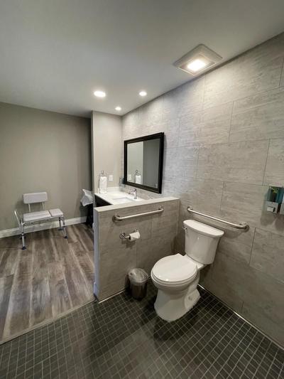 Big Bear Frontier | Big Bear Lake, California | Accessible bathroom