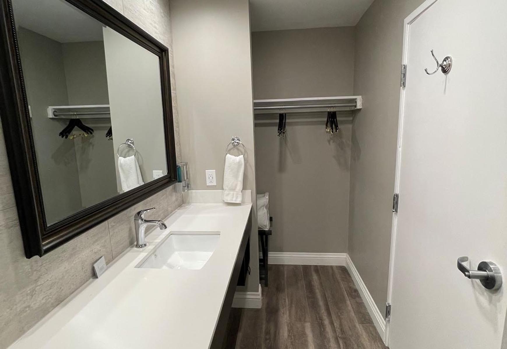Big Bear Frontier | Big Bear Lake, California | Sink and closet